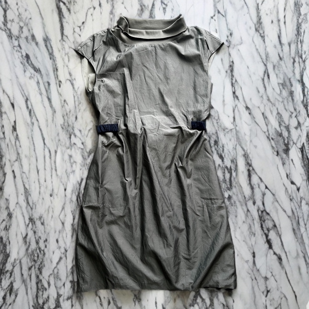 Brunello Cucinelli Silk Cotton Blend Dress - Size Large